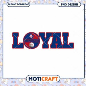 Texas Rangers Loyal PNG Design