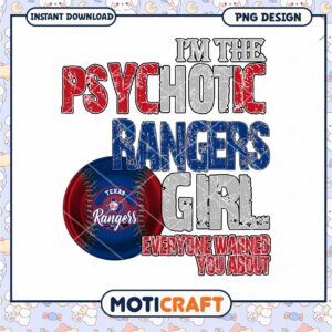 Texas Rangers Girl PNG