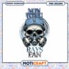 Tampa Bay Rays Skull PNG Design