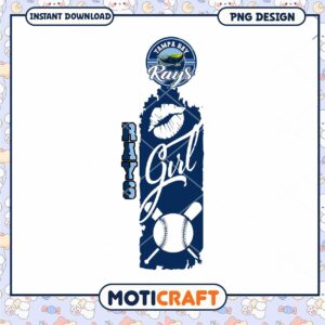 Tampa Bay Rays Girl PNG Sports Design Download