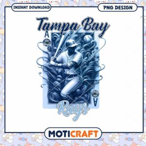 Tampa Bay Rays Baseball Player Artwork PNG Download