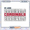 St Louis Cardinals Vintage Style PNG Download Design