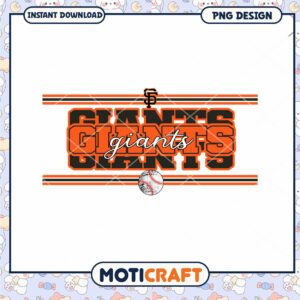 SF Giants PNG Baseball Design