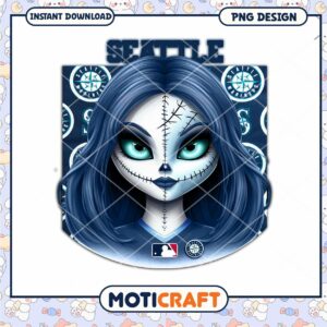 Seattle Mariners PNG Sublimation Design