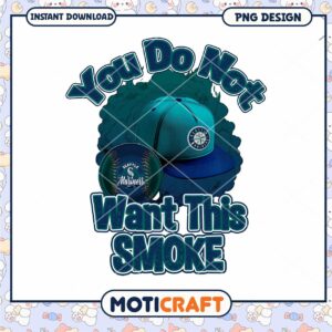 Seattle Mariners PNG Design Sublimation