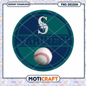 Seattle Mariners PNG Baseball Design