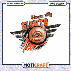 San Francisco Giants Vintage Design PNG Download