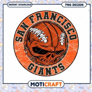 San Francisco Giants Skull PNG
