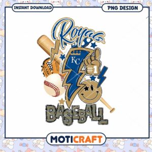 Royals Baseball PNG Design