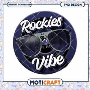 Rockies Vibe PNG Sublimation Design