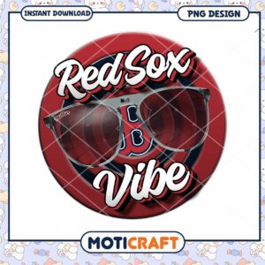 Red Sox Sunglasses PNG Vibe Design