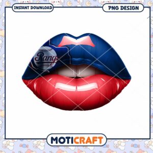 Rangers Lips PNG Design Download