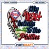 Phillies Heart PNG Sublimation
