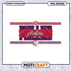 Philadelphia Phillies Baseball Team PNG Design Download
