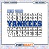 New York Yankees Team Spirit Design PNG Downloadable Art