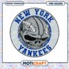 New York Yankees Skull Design Instant Download PNG File