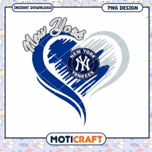 New York Yankees Heart PNG