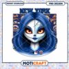 New York Mets Sugar Skull PNG Design 1 New York Mets Sugar Skull PNG Design