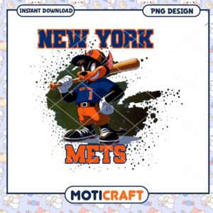 New York Mets PNG Baseball Design