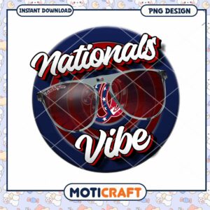 Nationals Vibe Sunglasses PNG