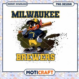 Milwaukee Brewers PNG Sublimation