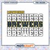 Milwaukee Brewers PNG Design Instant Download Craft Item 2 Milwaukee Brewers PNG Design Instant Download Craft Item