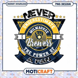 Milwaukee Brewers PNG Fan Power