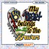 Milwaukee Brewers Heart PNG 1 Milwaukee Brewers Heart PNG