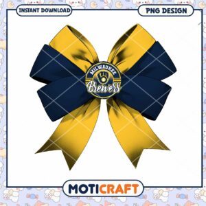 Milwaukee Brewers Bow PNG