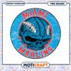 Miami Marlins Skull PNG