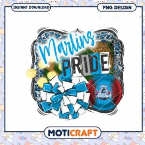 Miami Marlins Pride PNG Sublimation