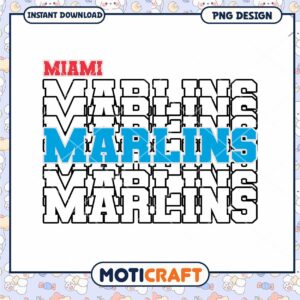 Miami Marlins PNG Design
