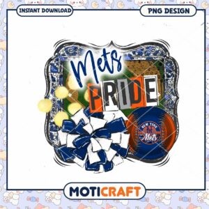 Mets Pride PNG Sublimation Design