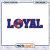 Loyal Cubs Baseball Team PNG Design Instant Download