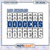 Los Angeles Dodgers Team Spirit PNG Design Download