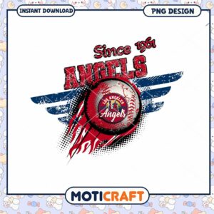 Los Angeles Angels Vintage Design Since 1961 PNG File