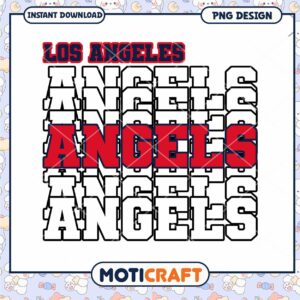Los Angeles Angels PNG Design