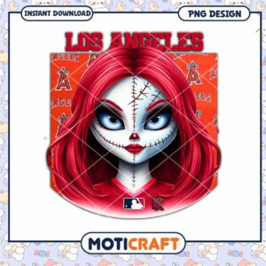 Los Angeles Angels Halloween PNG Graphic Design Download