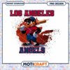 Los Angeles Angels Cartoon Character PNG Design Download