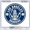 LA Dodgers Starbucks PNG Design 2 LA Dodgers Starbucks PNG Design