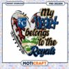 KC Royals Heart PNG Design 1 KC Royals Heart PNG Design