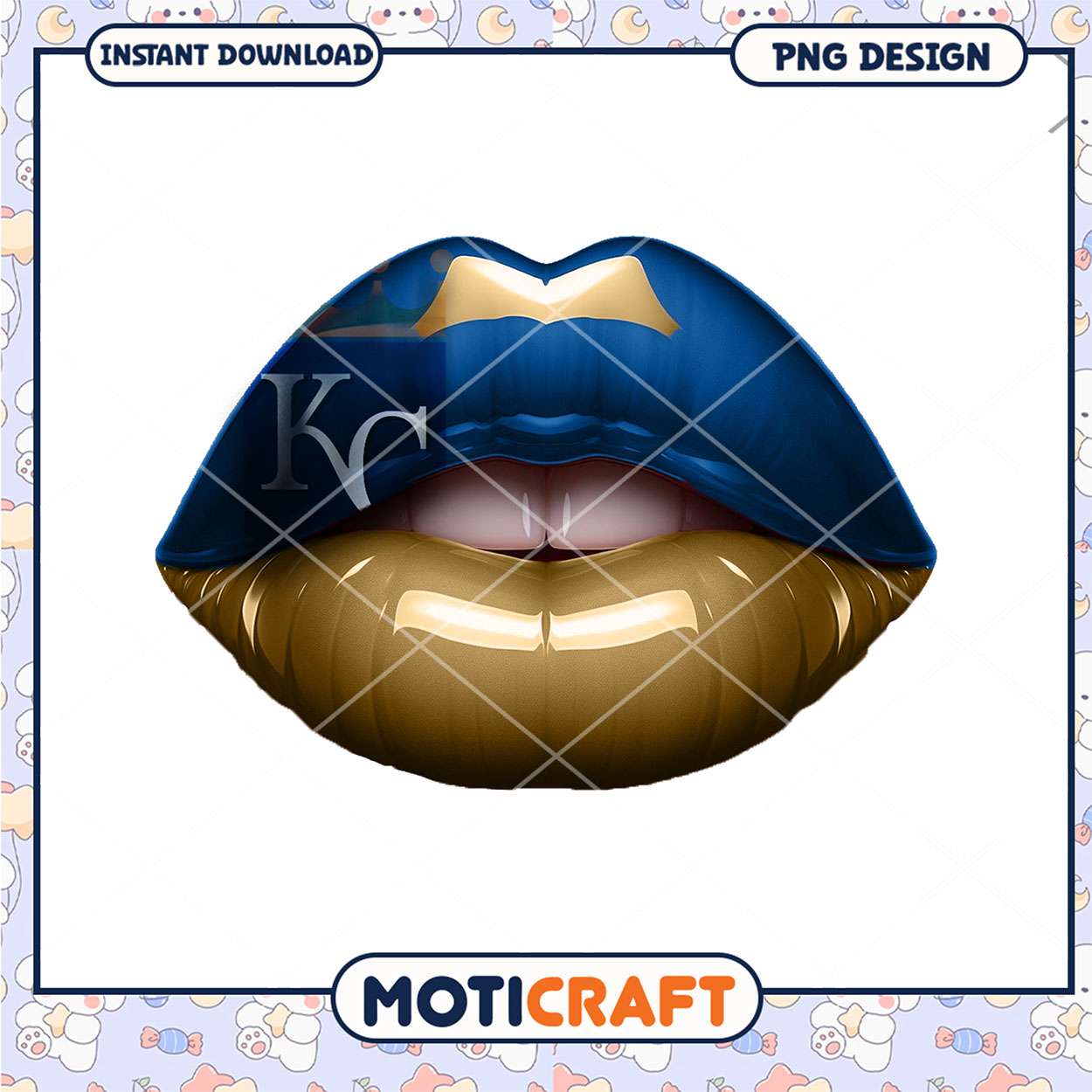 Kansas City Royals Lips PNG Kansas City Royals Lips PNG