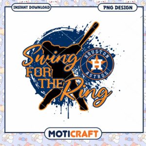 Houston Astros Baseball PNG Design