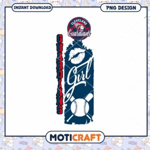 Guardians Girl PNG Baseball Design
