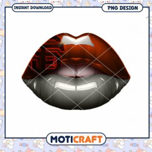 Glossy Lips PNG Design Download