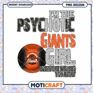 Giants Girl PNG Design