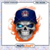 Flaming Skull Mets PNG Design 2 Flaming Skull Mets PNG Design