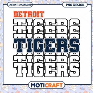 Detroit Tigers PNG Design