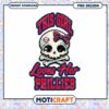 Cute Skull Phillies Girl PNG