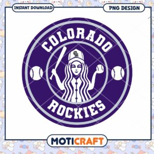 Colorado Rockies PNG Sublimation